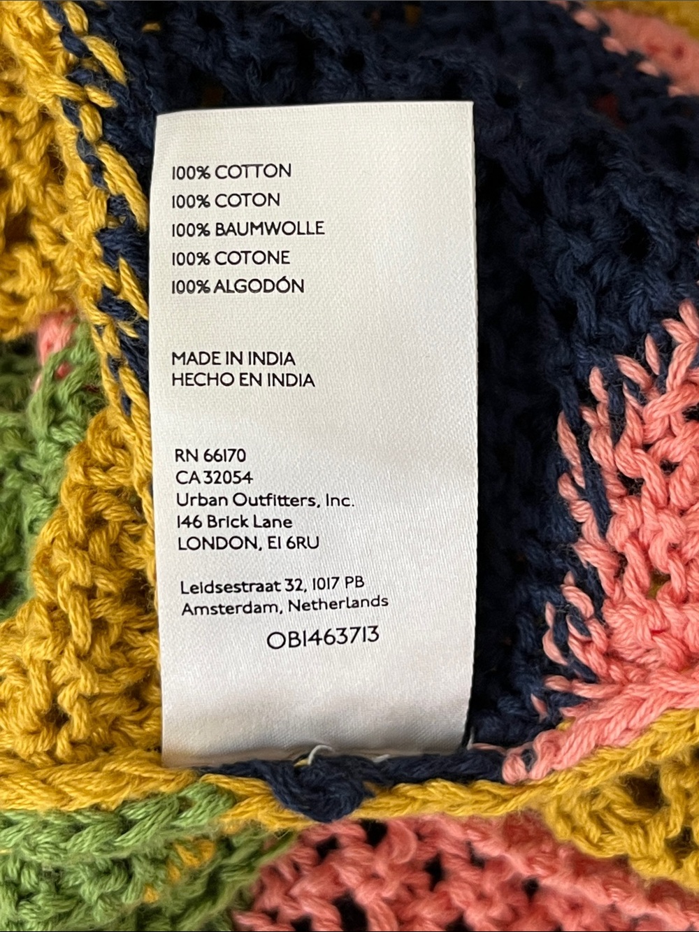 Free People Mila Crochet Swirl Mini Skirt - Picture 7 of 7